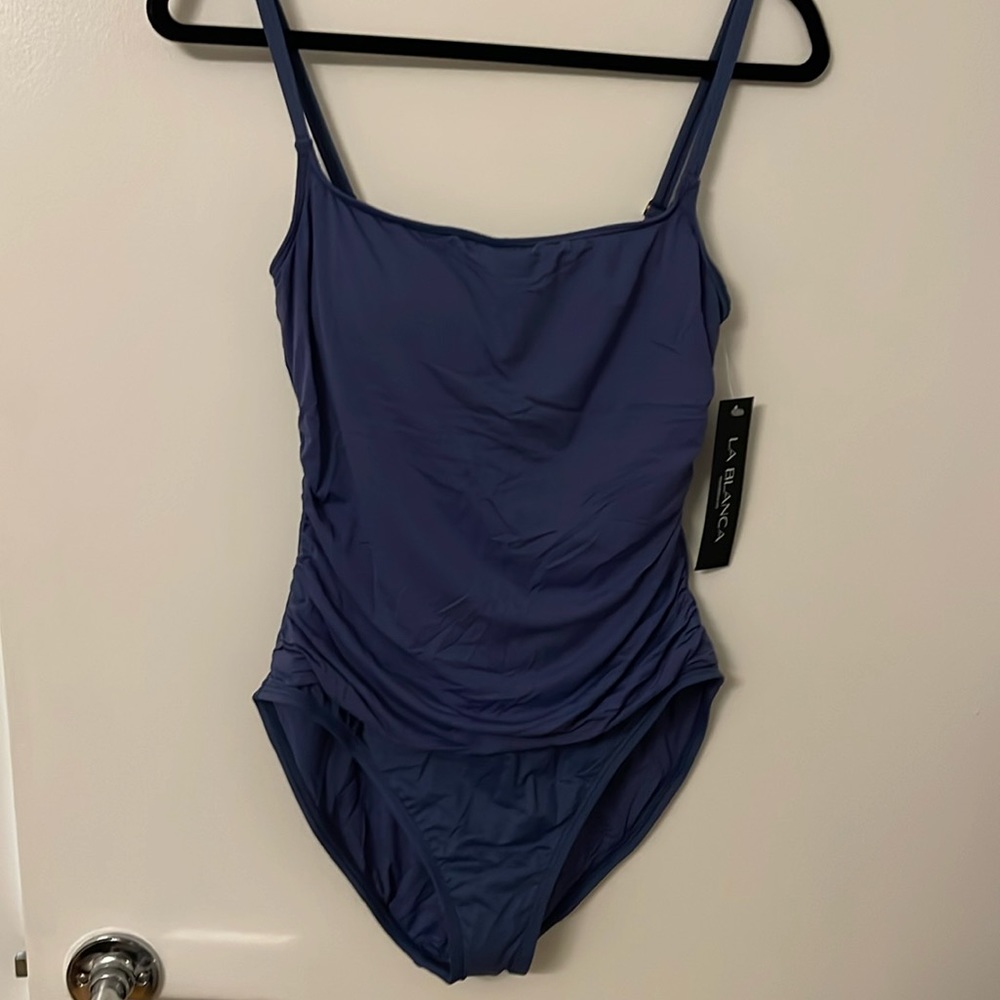 New LA BLANKA SWIMSUIT Size 12.  One piece